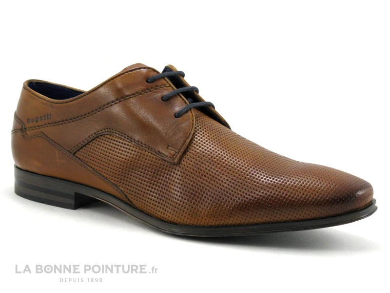 Bugatti Morino 311-A3103-4100 Cognac - Chaussure Habillee Homme – Image 5