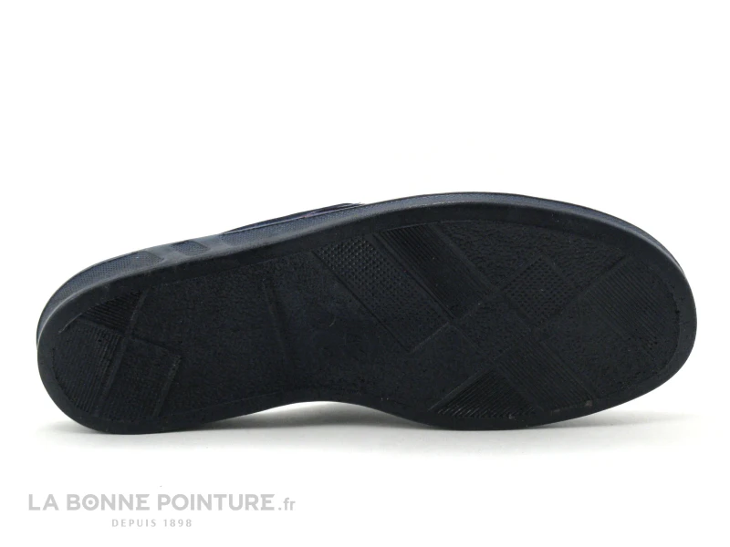 Airplum FABRICE Marine - Rayures Rouges - Pantoufle Mule Homme – Image 4