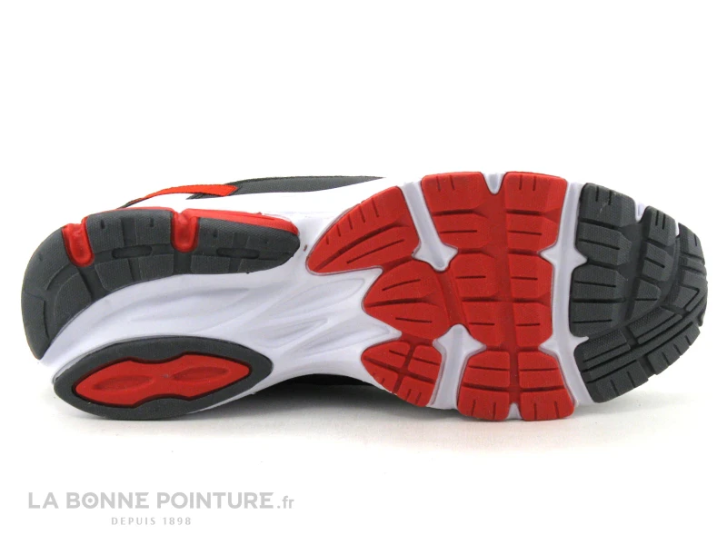 Streeter ABIUM Gris Rouge Noir - Basket Sport Homme – Image 7