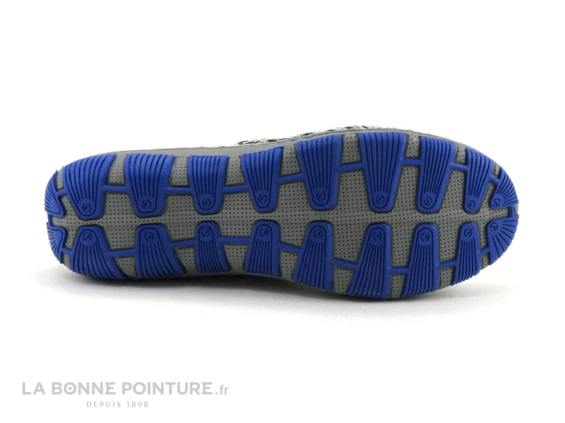 Rock Spring CAPETOWN Bleu Metal - Argent - Ballerine Elastique Tresse – Image 7