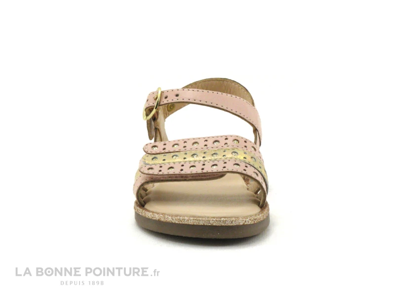 Tropeziennes ISIDOR Rose Multi 42373 - Sandale Reglable Fille – Image 2