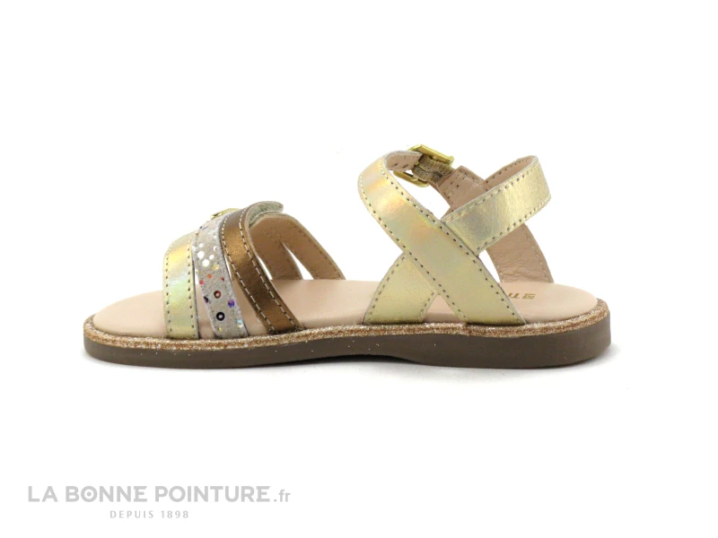 Tropeziennes IRIA Or Rose - 27345 - Sandale Fille – Image 3