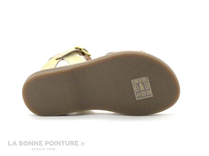 Tropeziennes IRIA Or Rose - 27345 - Sandale Fille – Image 7