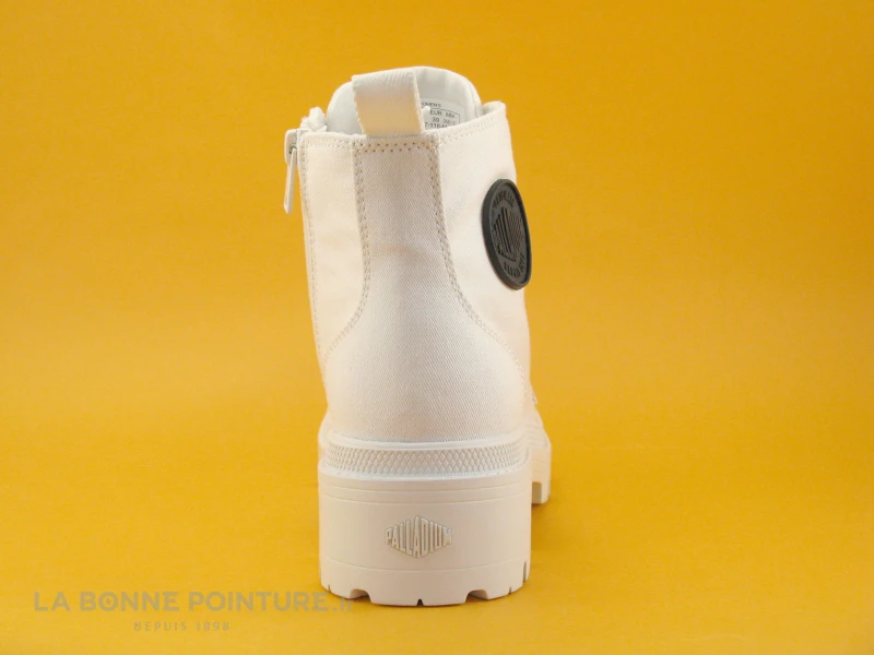 Palladium PALLABASE Twill Star White-M - 96907-116 - Chaussure Montante – Image 4