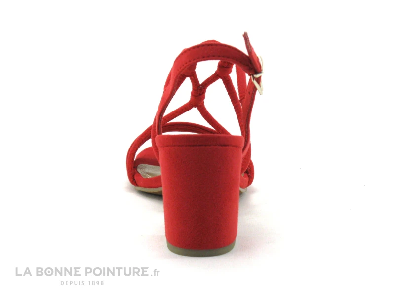 Marco Tozzi 2-28308-28 Red - Sandale Rouge - Talon Large – Image 4