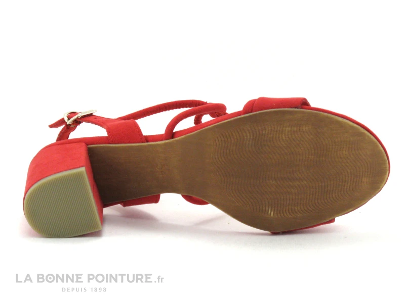 Marco Tozzi 2-28308-28 Red - Sandale Rouge - Talon Large – Image 7