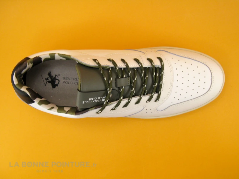 Beverly Hills Polo Club HM6002 - Green - Basket Homme Blanc - Vert – Image 6