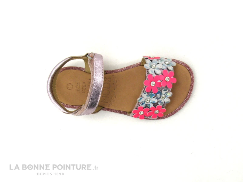 Mod8 PARLOTTE Violet Lilas Metallise - Fleurs - Sandale Fille – Image 3