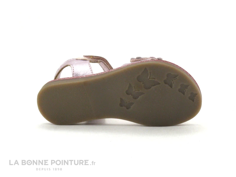 Mod8 PARLOTTE Violet Lilas Metallise - Fleurs - Sandale Fille – Image 4