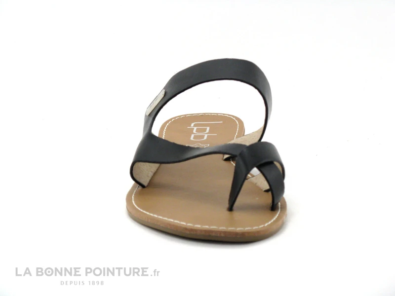 LPB ASHA Noir Metal - Tong Plate Femme – Image 2