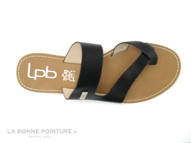 LPB ASHA Noir Metal - Tong Plate Femme – Image 5