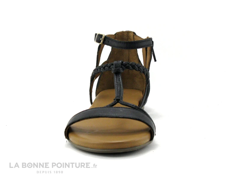 Tamaris 1-28043-26 007 Black Uni - Sandale Plate Femme – Image 2