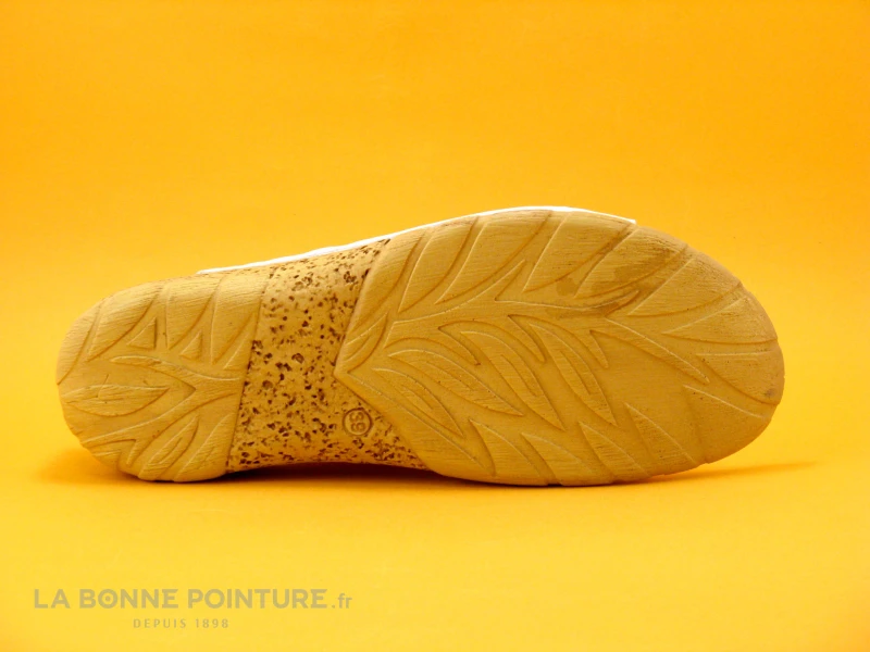 Karyoka DADOU Blanc - Mule Femme - Talon Compense – Image 6