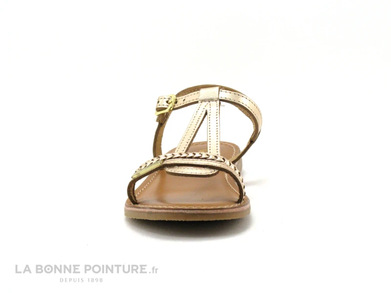 Tropeziennes BADOU Or - Sandale Fille - Bride Salome – Image 2