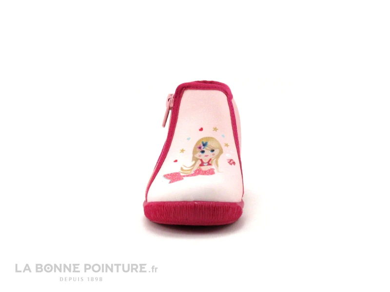 Bellamy PAULE Sirene Rose - Pantoufle Montante BEBE Fille – Image 2