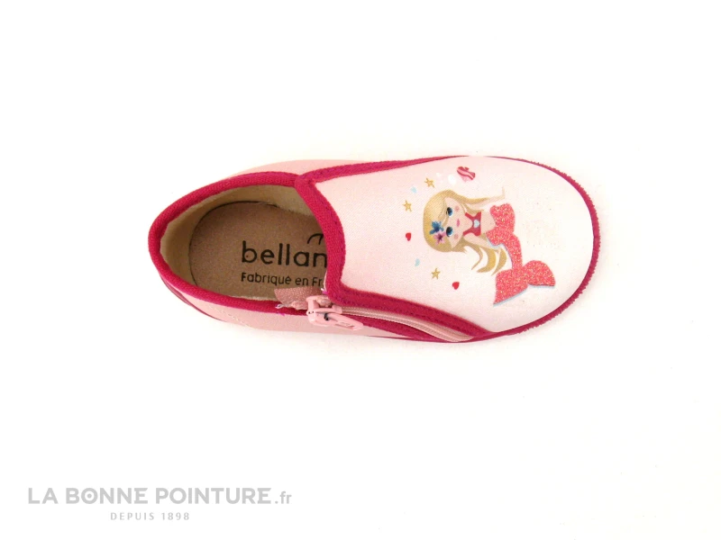 Bellamy PAULE Sirene Rose - Pantoufle Montante BEBE Fille – Image 4